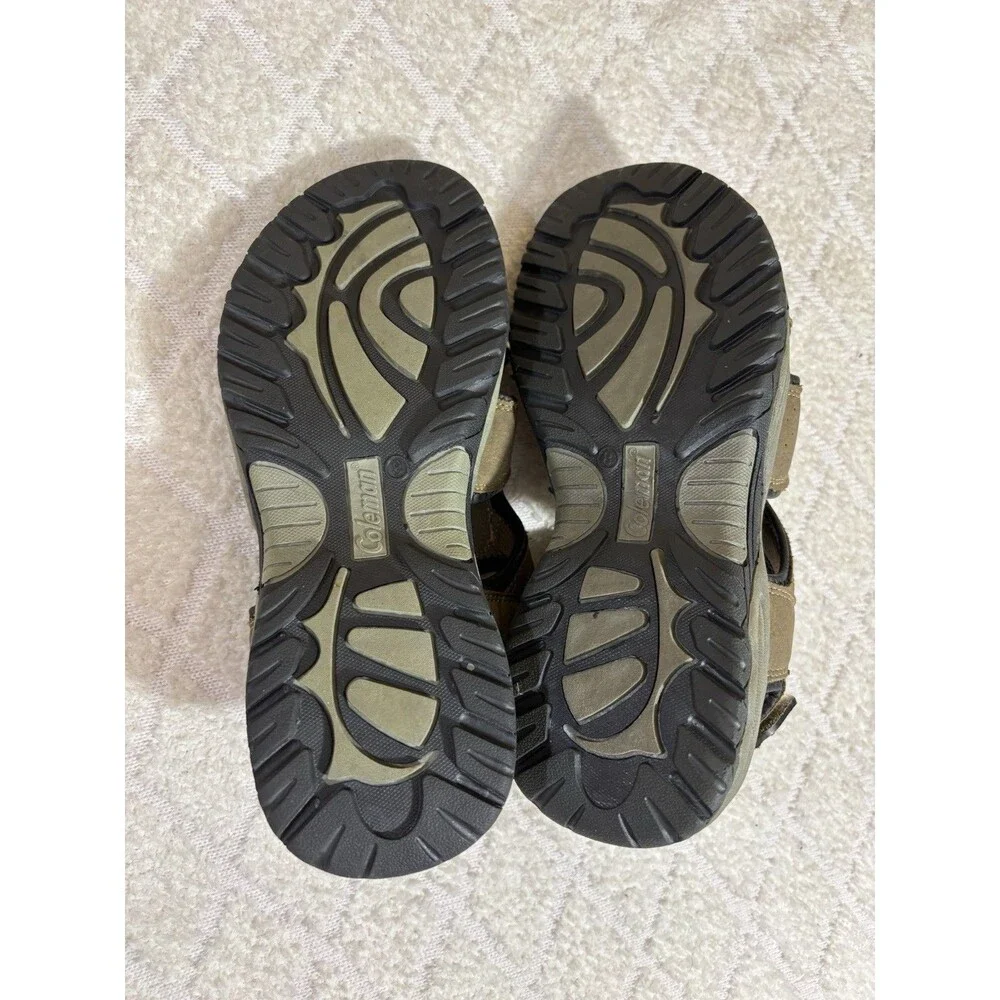Coleman Excursion Series Kyran Brown Sandals Adjustable Heel Comfort Mens Size 8